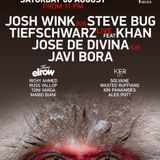 Tiefschwarz feat. Khan - live at Kehakuma, Space, Ibiza - 08-Aug-2015