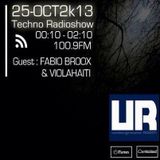Underground ROOM : 25 - OCT - 2013 . Guest : FABIO BROOX & VIOLAHAITI
