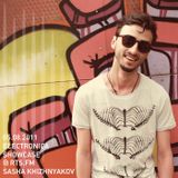 Sasha Khizhnyakov - Electronica Showcase @ RTS.FM Moscow Studio 05-08-2011