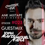 Ank Mixtape #025 Christopher Ank Radio Show - GuestMix Jonh Mayze & Miguel Faria