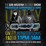 Euphonique & S Man Sub-Woofah Records show Unity Radio 92.8FM Podcast // 14/01/14