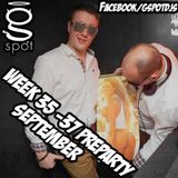 WEEK 35-37 Preparty (August 27 - September 23)