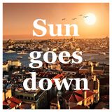 Sun goes down