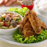 "AJAM GORENG OSENG PEPAYA"