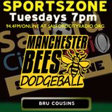 Bru Cousins on Manchester Bees Dodgeball Club