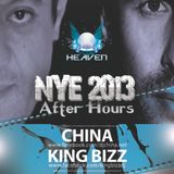 Dj China Live @ Heaven NYE Afterhours 2013 part 1