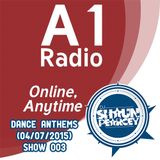 DJ Shaun Pearcey's Dance Anthems Show 003 - (04/07/2015)