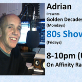Ade's 80s Show on Affinity Radio 10 April 2015