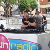 Mix live podium Fun Radio inox festival