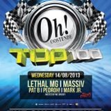 Lethal MG @ The Oh Oostende (Top 100 14/08/2013) - With MC Chucky
