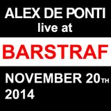Alex DP - Live at bar STRAF (20 November 2014)