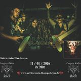 Programa Cangaço Rádio Rock - Entrevista - Arandu Arakuaa (11.01.2016)