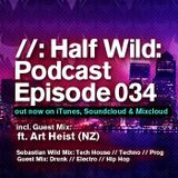 Half Wild: Podcast // Episode 034 // Guest Mix: Art Heist. (NZ)