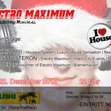 Dj Chrizz Pii live @ Electro Maximum 22.12.12