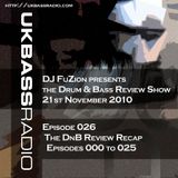 Ep. 026 - Review Show Recap, Episodes 001 to 025
