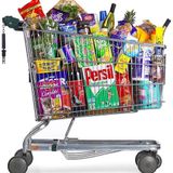 Racing Trolleys at the Supermarket