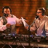 Craig Charles and Gilles Peterson (fight club)