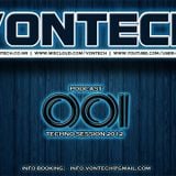 Podcast 001 mixed by Vontech ( Techno Session December 2012 )