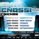 Crookers - Benny Benassi and Friends 2012 (Reggio Emilia) p2 - 22.12.2012
