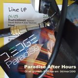 "Paradise After Hours" - DJ set recorded @ DEdge/SP - Mar/2010