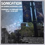 Sonication with Paul Mansell on Barricade Radio 18 Feb 2016 #Techno #Techhouse #House #DeepHouse
