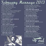 The February Message 2013
