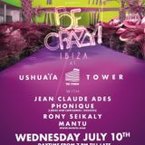 Phonique - Live @ Be Crazy Ibiza, Ushuaia Tower, Ibiza, Espanha (10.07.2013)