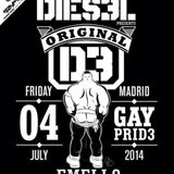 Live @Dies3l party gaypride Madrid 2014