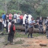 Ecuador-zamora chinchipe situacion de familias desalojadas del territotio de cascomi.