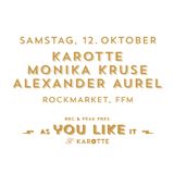 Monika Kruse B2B Alexander Aurel @ As You Like It, Frankfurt am Main 12.10.2013