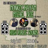 4 anos de Paz e Dub - Monkeyjhayam + Michel Irie + High Public Sounds - 24/10/2014