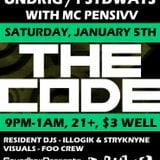 Undrig - Live @ The Code (Portland Maine)- Jan 6th 2013