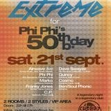 dj PhiPhi @ Cherry Moon - Extreme for PhiPhi's 50th bday 21-09-2013