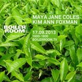 Maya Jane Coles - Live @ Boiler Room (London) - 2013-09-17