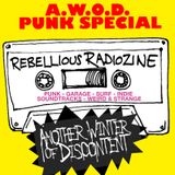 REBELLIOUS RADIOZINE - A.W.O.D. PUNK SPECIAL - FEB 2016