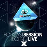 Podcast Session 25 Techno Live Set December 2015 By Dj Yann (Lille-France)