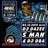 Dazee Presents The Ruffneck Ting Take Over 03.12.2015 with Guest Mixes From S Man And d8a