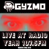 GyZmo live @ Radio Yeah! Costa Rica 107.5 FM - March 22nd 2016 (2 hours of Liquid Funk)