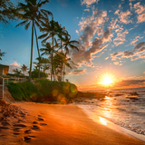 Mikael K. - sunlounger ( the sunrise in sea )