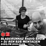 BLZ Radio Show w/ DJ REN B2B MENTALIEN @ RCKO.FM 2015.01.26