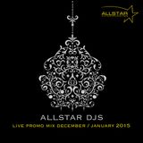 Allstar Djs Live Promo Mix December / January 2015