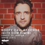 Booty Call Invite Don Rimini - 30 Janvier 2016