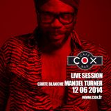 COX Live session Carte Blanche @ Mandel Turner 12 06 2014