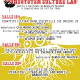 19/11/14 INTERVISTA A PIER TOSI - WORKSHOP SOUNDSYSTEM CULTURE -