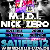 Nick Zero @ live set in HALLE LUJA Club - Dusseldorf (DE)