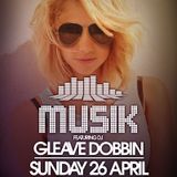 Musik @ Thompsons feat Gleave 26-4-15