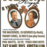 dj Franky Jones @ Kristallijn - 8 Years Yoko Ono 09-05-2015