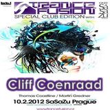 10.02.2012 - Cliff Coenraad Live @ Trancefusion Special Club Edition - SasaZu Prague