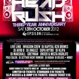 (HIP-HOP) - HEADRUSH 13TH OCTOBER @ EPSILON (LEICESTER) @DEEJAYGREYMAN