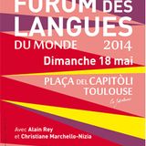 Forom des langues du Monde 2014 - Diffusion du 02/06/14 - Monsieur Wang